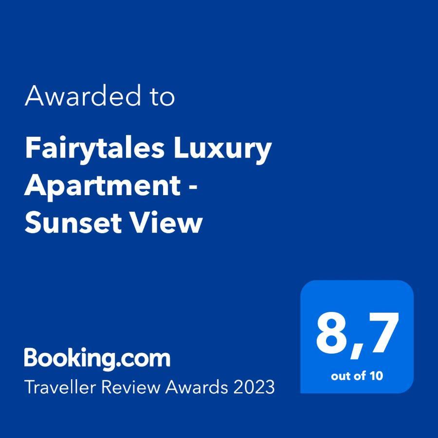 Fairytales Luxury Apartment - Sunset View Virós エクステリア 写真