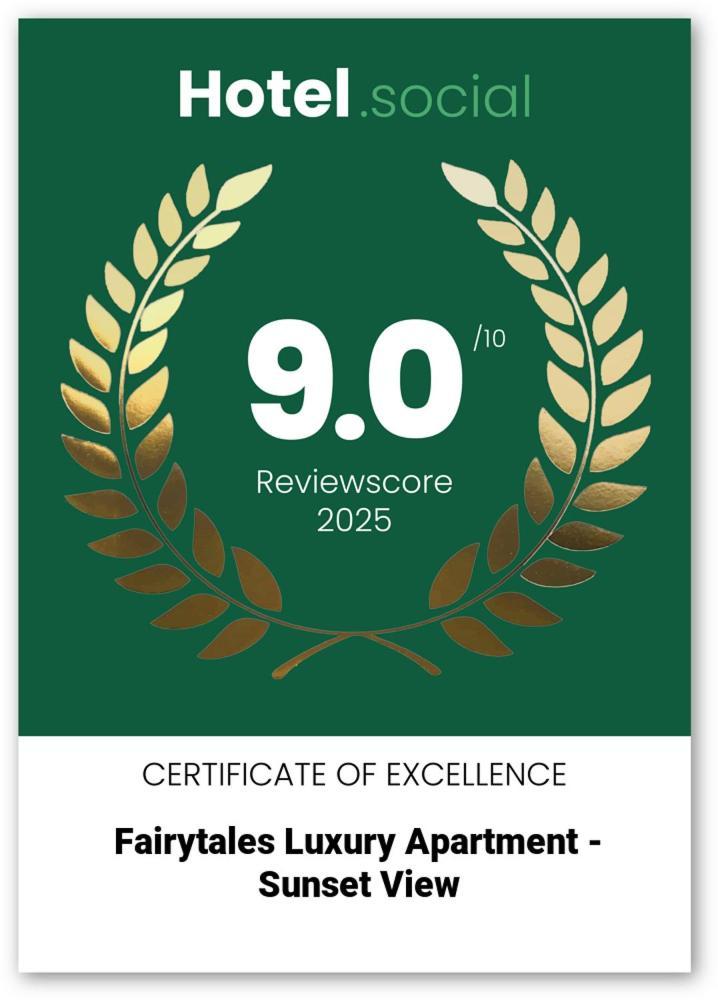 Fairytales Luxury Apartment - Sunset View Virós エクステリア 写真